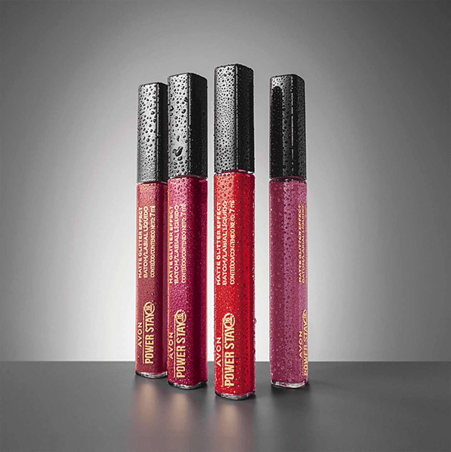 Power Stay Matte Glitter Effect Labial Líquido 7 ml